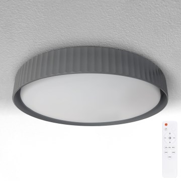 Brilagi - LED regulējams griestu gaismeklis LUCIA LED/48W/230V 3000-6500K Ø 41 cm pelēks + tālvadība
