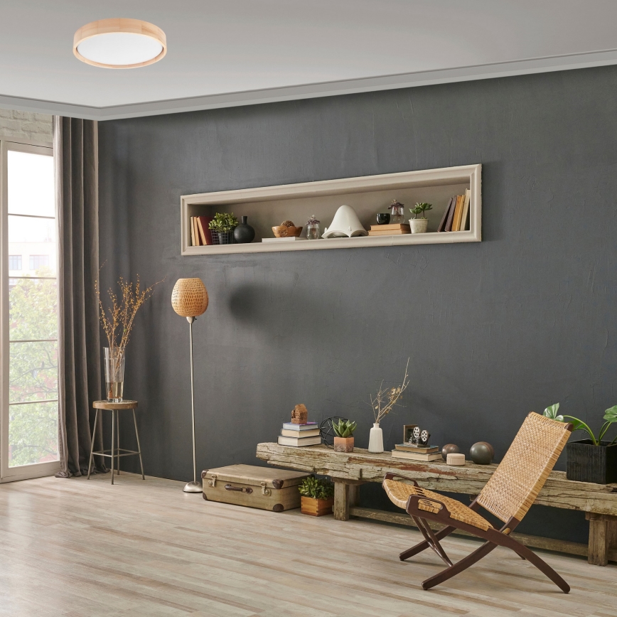 Brilagi - LED regulējams griestu gaismeklis MANAROLA LED/24W/230V Ø 42 cm 3000-6500K + tālvadība