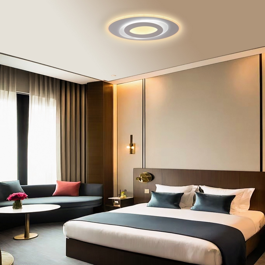 Brilagi - Dimējams LED griestu gaismeklis MODERN LED/45W/230V 3000-6000K 20x40 cm + ar tālvadību