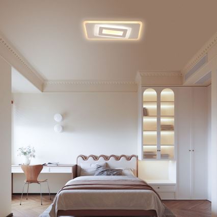Brilagi - dimmējams LED griestu lukturis MODERN LED/51W/230V 3000-6000K 20x40 cm + tālvadības pults