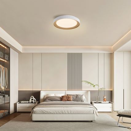 Brilagi - dimējama LED griestu lampa NEXO LED/48W/230V 3000-6000K balta Ø43 cm + tālvadība
