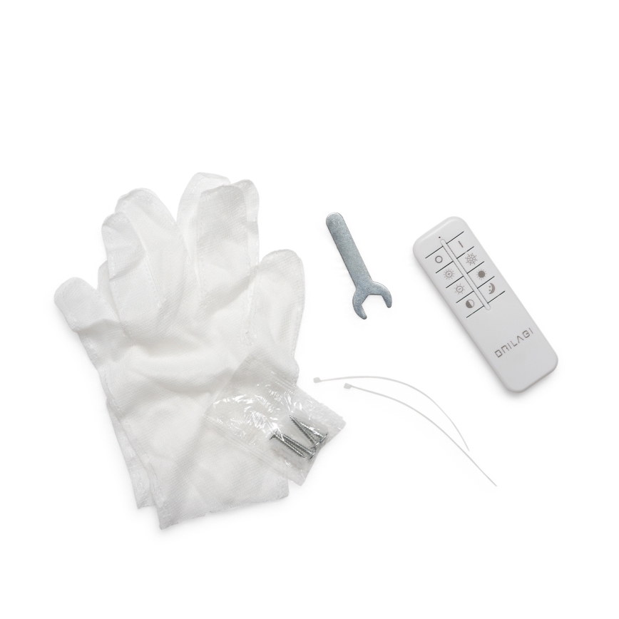 Brilagi - LED regulējams griestu gaismeklis ORBITS LED/49W/230V 3000-6000K + tālvadības pults