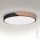 Brilagi - LED regulējams griestu gaismeklis PILANA LED/60W/230V 3000-6500K ozola/melns Ø 60 cm + tālvadība