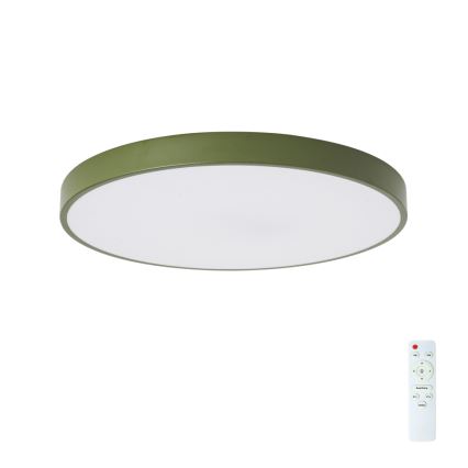 Brilagi - LED griestu gaismeklis ar regulējamu spilgtumu POOL LED/60W/230V 3000-6000K Ø 60 cm zaļš + tālvadības pulti