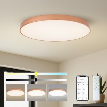 BRILAGI - LED Regulējams griestu gaismeklis POOL SMART LED/128W/230V 100 cm 3000-6000K Wi-Fi Tuya miedzaina + tālvadības pults