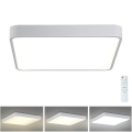Brilagi - LED regulējams griestu gaismeklis POOL SQUARE LED/36W/230V 3000-6000K 40x40 cm balts + tālvadības pults