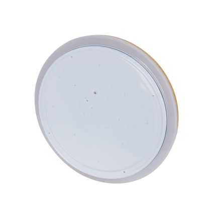 Brilagi - LED dimmējams griestu gaismeklis RIVO LED/72W/230V 3000-6000K koka dekors, Ø 50 cm + tālvadības pults