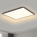 Brilagi - LED regulējams griestu gaismeklis SLIMFRAME LED/58W/230V 60x60 cm 3000-6000K melns + tālvadība