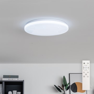 Brilagi - LED regulējams griestu gaismeklis SMART STARS LED/24W/230V Ø 38 cm 3000-6000K Wi-Fi Tuya Beacon + tālvadība