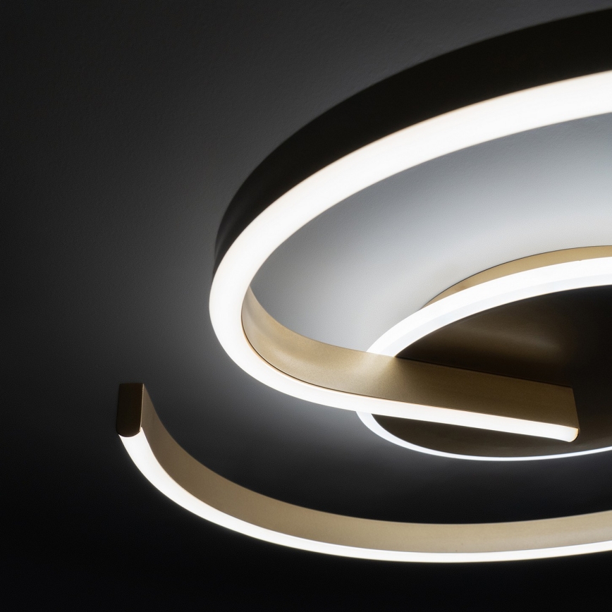 Brilagi - Regulējams LED griestu gaismeklis SPIRAL LED/56W/230V Ø 50 cm 3000/4000/6000K + tālvadības pults