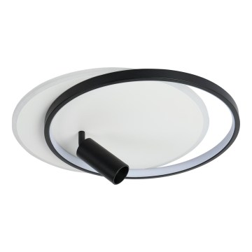 Brilagi - LED regulējams griestu gaismeklis UNITY LED/48W/230V + 1xGU10/3W 3000-6000K 39x45 cm balts/melns + tālvadība