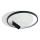 Brilagi - LED regulējams griestu gaismeklis UNITY LED/48W/230V + 1xGU10/3W 3000-6000K 39x45 cm balts/melns + tālvadība