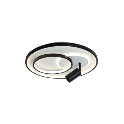 Brilagi - Regulējama LED griestu lampa UNITY LED/60W/230V + 1xGU10/3W 3000-6000K Ø 50 cm balta/melna + ar tālvadības pulti