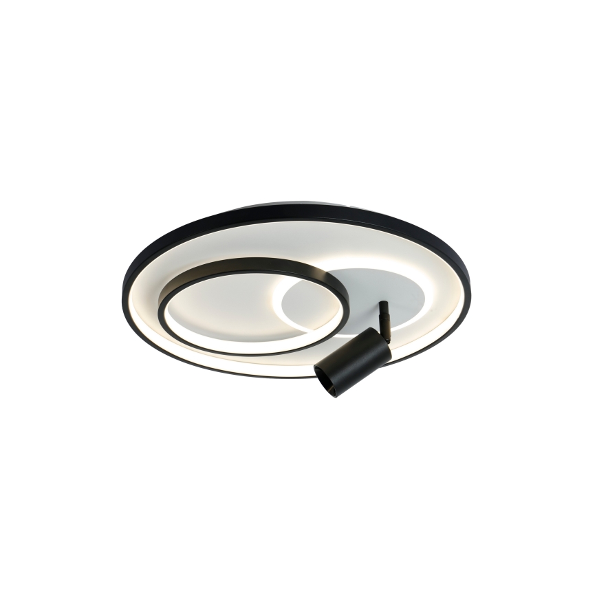 Brilagi - Regulējama LED griestu lampa UNITY LED/60W/230V + 1xGU10/3W 3000-6000K Ø 50 cm balta/melna + ar tālvadības pulti