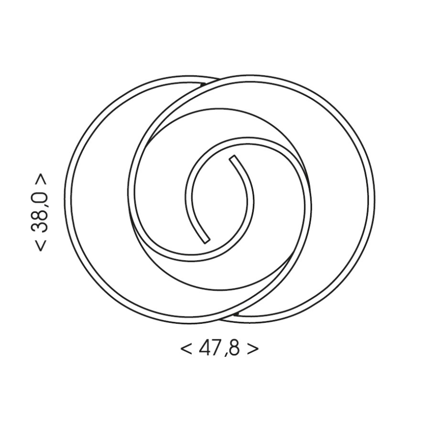 Brilagi - VELO LED regulējams griestu gaismeklis LED/70W/230V 3000-6500K 38x47,8 cm + tālvadība