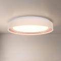 Brilagi - LED regulējams griestu gaismeklis WALDO LED/48W/230V 3000-6500K Ø 40 cm bēša/zelta + ar tālvadības pulti