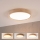 Brilagi - LED regulējams griestu lukturis MANAROLA REMOTE LED/24W/230V 3000-6500K pr. 41 cm, ozols + tālvadības pults