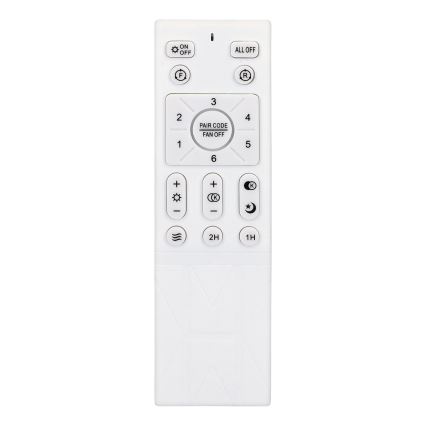 Brilagi - LED regulējams griestu ventilators LED/30W/230V 3000-6500K balts + tālvadība