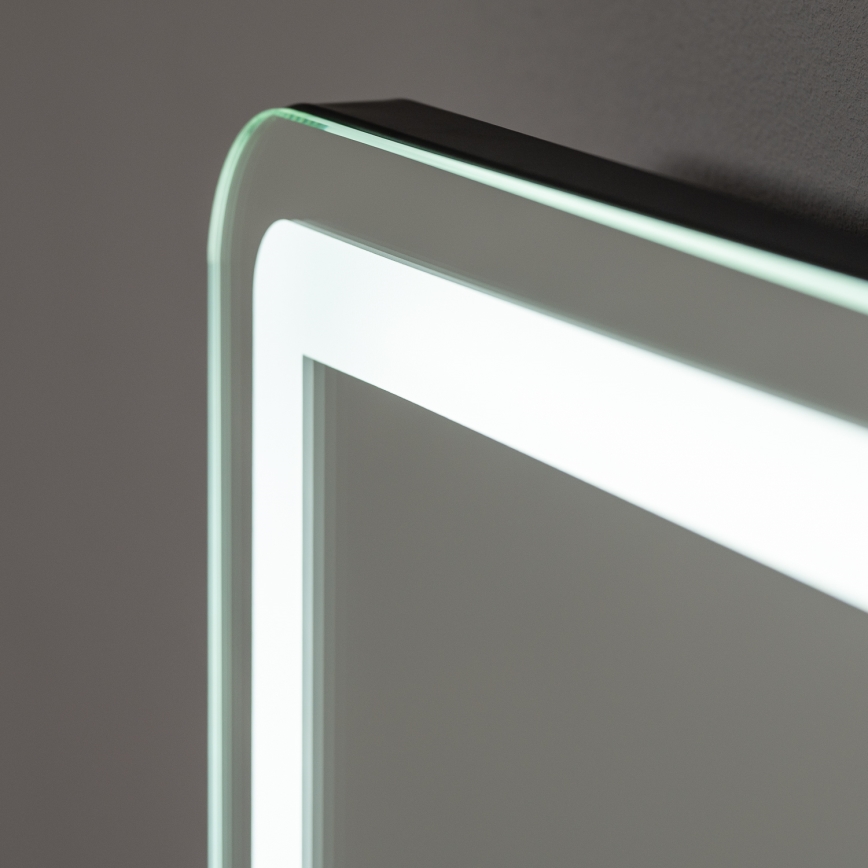 BRILAGI - LED aptumšojams grima spogulis CALIFORNIA LED/22W/230V 3000/4000/6500K 58x43 cm melns