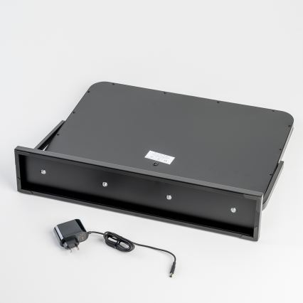 BRILAGI - LED aptumšojams grima spogulis CALIFORNIA LED/22W/230V 3000/4000/6500K 58x43 cm melns