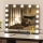 Brilagi - LED regulējams grima spogulis HOLLYWOOD LED/15W/230V 3000/4000/6500K