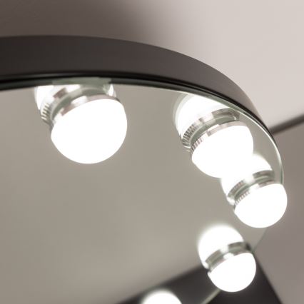Brilagi - LED regulējams grima spogulis HOLLYWOOD LED/12W/230V 3000/4000/6500K