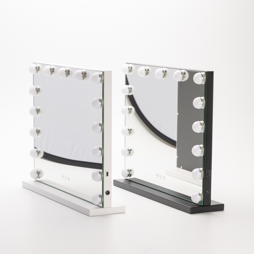 Brilagi - LED regulējams grima spogulis HOLLYWOOD LED/15W/230V 3000/4000/6500K