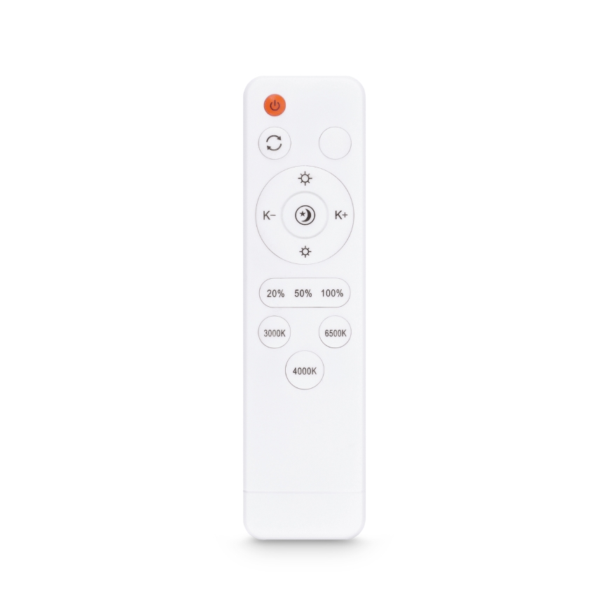 Brilagi - Regulējama LED griestu lampa ALVA LED/48W/230V 3000-6500K Ø 51 cm melna + tālvadība