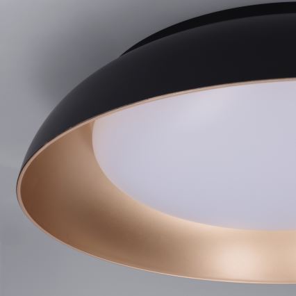 Brilagi - Regulējama LED griestu lampa ALVA LED/48W/230V 3000-6500K Ø 51 cm melna + tālvadība