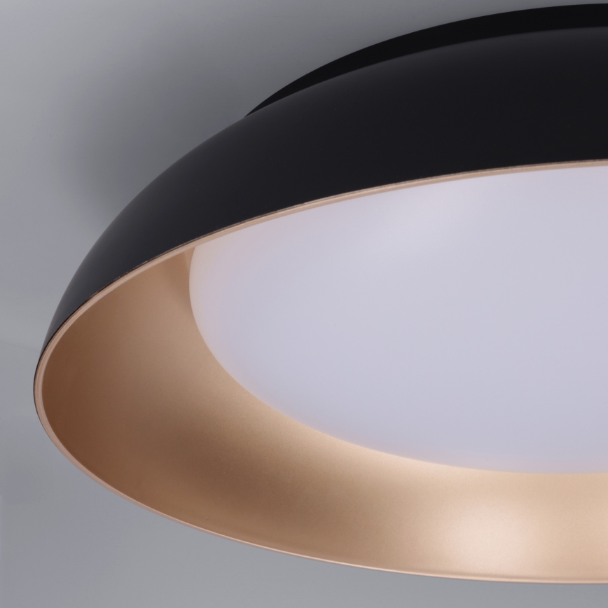 Brilagi - Regulējama LED griestu lampa ALVA LED/48W/230V 3000-6500K Ø 51 cm melna + tālvadība
