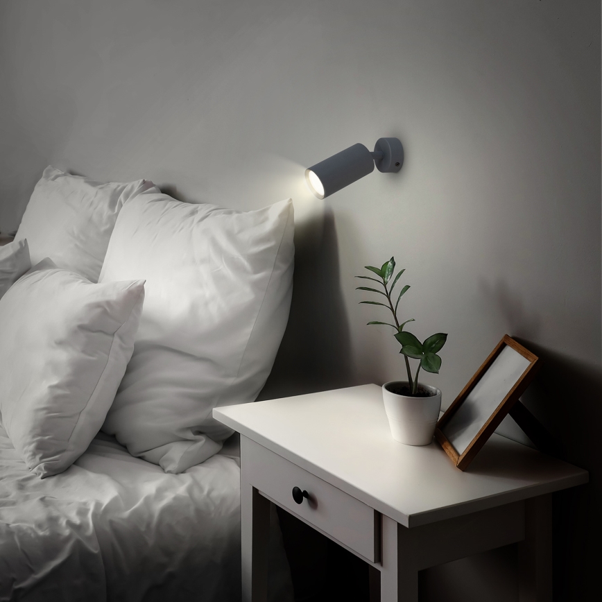 Brilagi - LED virziena gaismeklis ar regulējamu spilgtumu SELE 1xGU10/6,5W/230V 2700-6500K antracīts