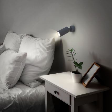 Brilagi - LED RGBW virziena gaismeklis ar regulējamu spilgtumu SELE 1xGU10/6W/230V 3000K antracīts