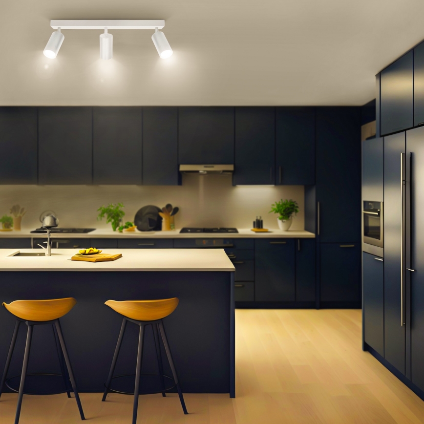 Brilagi - LED RGBW regulējams virziena gaismeklis SELE 3xGU10/4,8W/230V 3000K balts + tālvadības pults