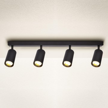 Brilagi - LED regulējams punktveida gaismeklis SELE 4xGU10/6,5W/230V 2700-6500K melns
