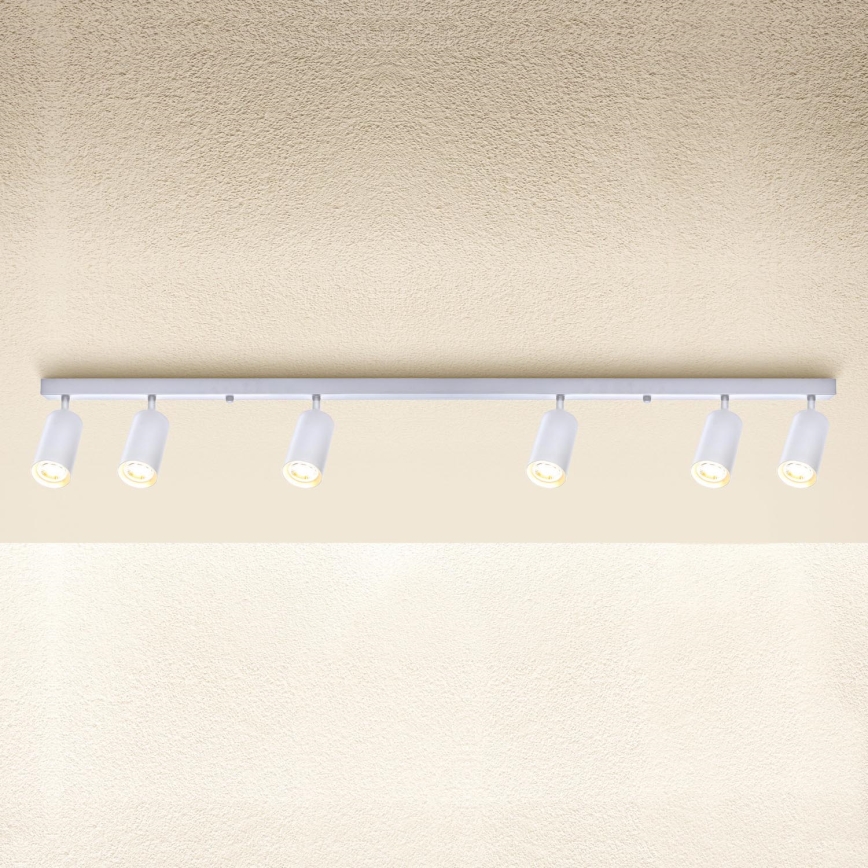Brilagi - LED regulējams punktveida gaismeklis SELE 6xGU10/6,5W/230V 2700-6500K balts