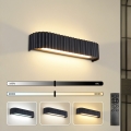 BRILAGI - LED regulējams sienas gaismeklis FALCON MODERN LED/14W/230V 3000-6000K 40 cm melns + tālvadība