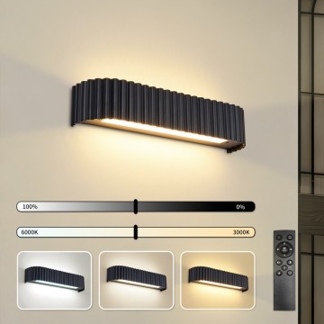 BRILAGI - LED regulējams sienas gaismeklis FALCON MODERN LED/14W/230V 3000-6000K 40 cm melns + tālvadība