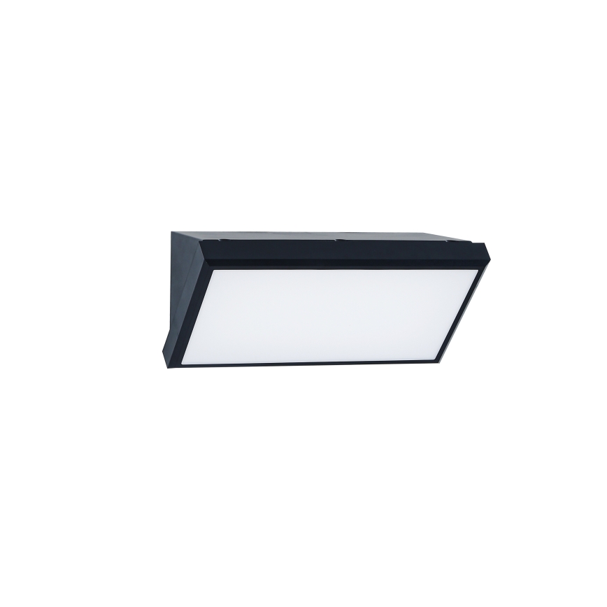 Brilagi - LED aptumšojams āra sienas gaismeklis TRIANGLE 1xE27/6W/230V 2700-6500K IP65 melns