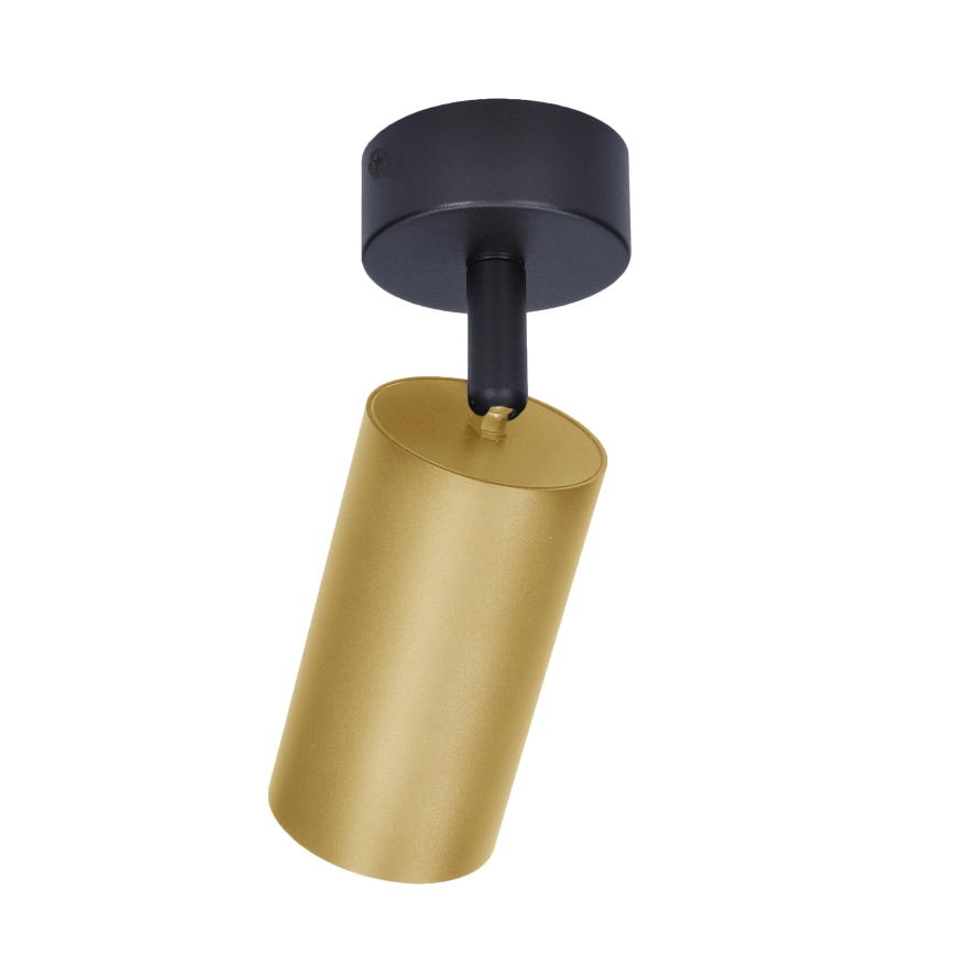 Brilagi - LED regulējams virziena gaismeklis SELE GOLDEN 1xGU10/6,5W/230V 2700-6500K melns/zelta