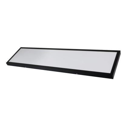 Brilagi - LED regulējama vannas istabas griestu lampa FRAME SMART LED/50W/230V 120x30 cm 3000-6000K IP44 melna + ar tālvadības pulti