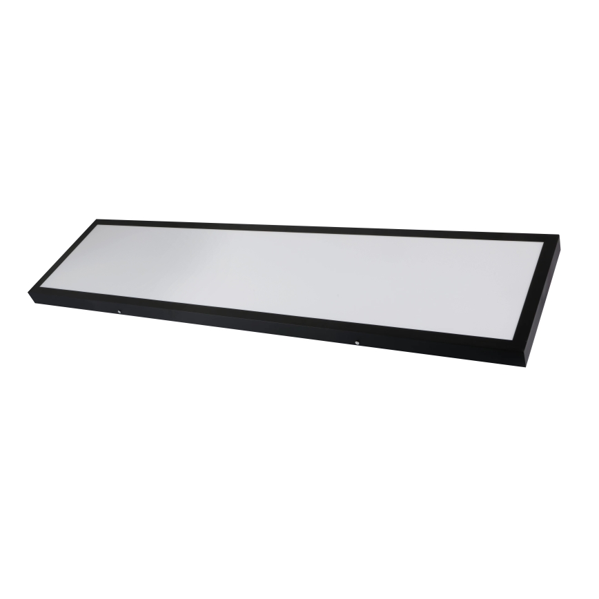 Brilagi - LED regulējama vannas istabas griestu lampa FRAME SMART LED/50W/230V 120x30 cm 3000-6000K IP44 melna + ar tālvadības pulti