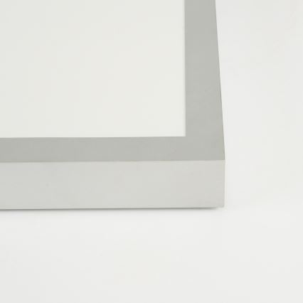 Brilagi - LED ar regulējamu spilgtumu vannas istabas griestu gaismeklis FRAME SMART LED/50W/230V 120x30 cm 3000-6000K IP44 sudraba + ar tālvadības pulti