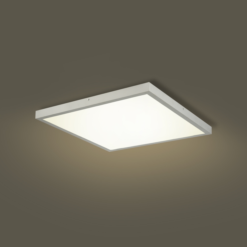 Brilagi - LED ar regulējamu spilgtumu vannas istabas griestu lampa FRAME SMART LED/50W/230V 60x60 cm 3000-6000K IP44 sudraba + tālvadības pults