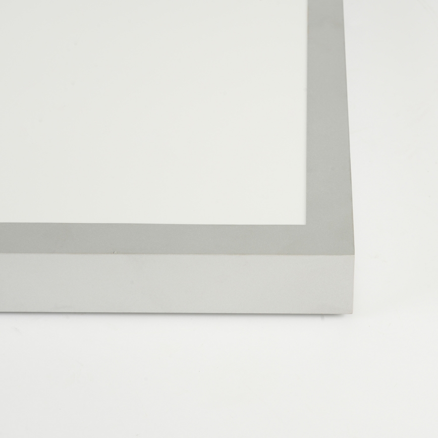 Brilagi - LED ar regulējamu spilgtumu vannas istabas griestu lampa FRAME SMART LED/50W/230V 60x60 cm 3000-6000K IP44 sudraba + tālvadības pults