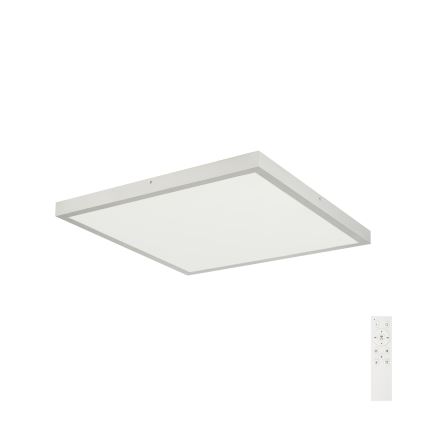 Brilagi - LED ar regulējamu spilgtumu vannas istabas griestu lampa FRAME SMART LED/50W/230V 60x60 cm 3000-6000K IP44 sudraba + tālvadības pults