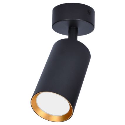 Brilagi - LED RGBW dimējams spota gaismeklis SELE 1xGU10/4,8W/230V 3000K melns/zelts + tālvadības pults