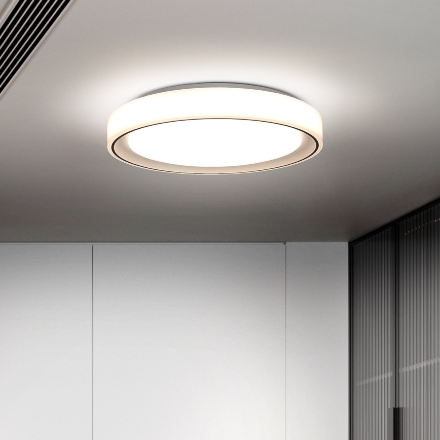 Brilagi - LED RGB Aptumšojama griestu lampa FLOCO LED/30W/230V 3000-6500K Wi-Fi Tuya + LED/6W + tālvadības pults