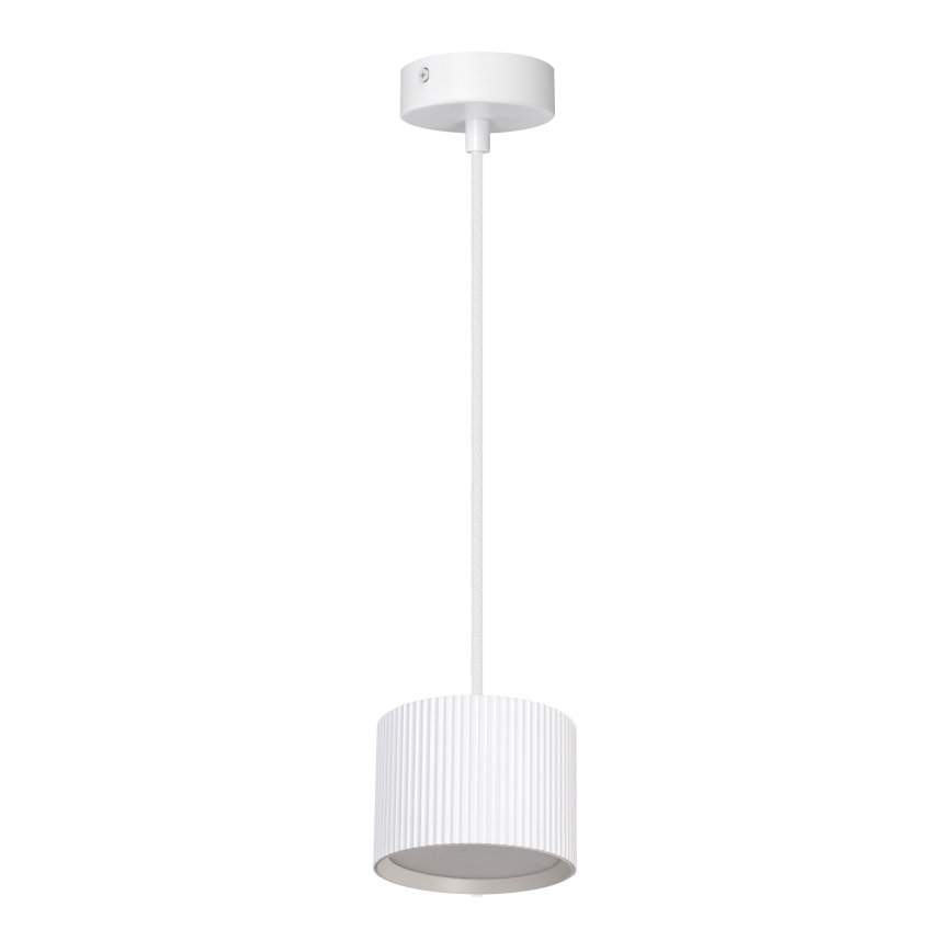 BRILAGI - LED RGB+CCT ar regulējamu spilgtumu pakaramais lustrs uz troses STRIPY 1xGX53/14W/230V pr. 82 mm 2700-6500K Wi‑Fi Tuya balts