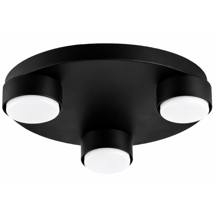 BRILAGI - LED RGB+CCT Regulējama griestu lampa MONO 3xGX53/14W/230V 2700-6500K Wi-Fi Tuya diam. 30 cm melna