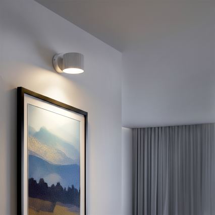 BRILAGI - LED RGB+CCT ar regulējamu spilgtumu sienas spot gaismeklis STRIPY 1xGX53/14W/230V 2700-6500K Wi-Fi Tuya balts